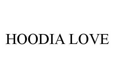 Trademark Logo HOODIA LOVE