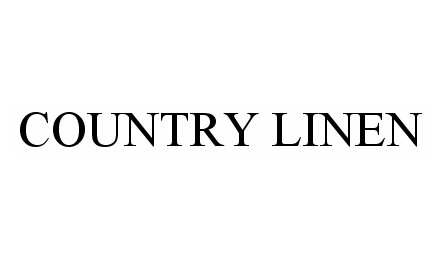 Trademark Logo COUNTRY LINEN
