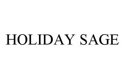  HOLIDAY SAGE