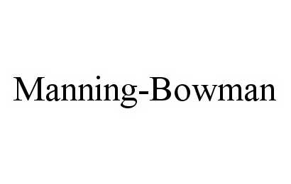 Trademark Logo MANNING-BOWMAN