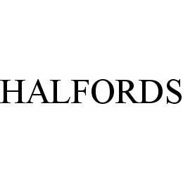 Trademark Logo HALFORDS