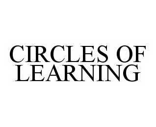 Trademark Logo CIRCLES OF LEARNING