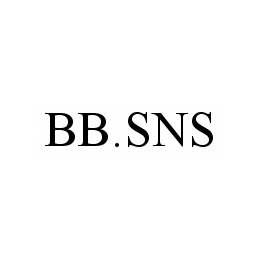 Trademark Logo BB.SNS