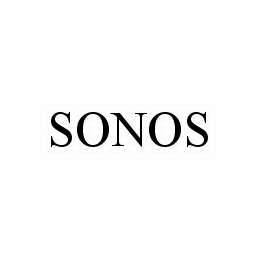 Trademark Logo SONOS