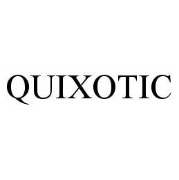 Trademark Logo QUIXOTIC