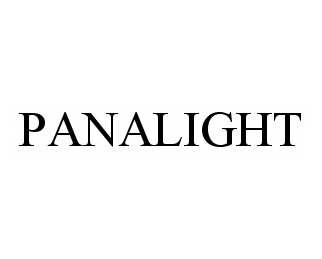 Trademark Logo PANALIGHT