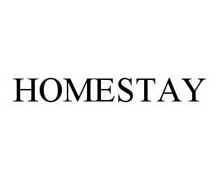Trademark Logo HOMESTAY
