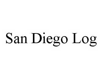  SAN DIEGO LOG