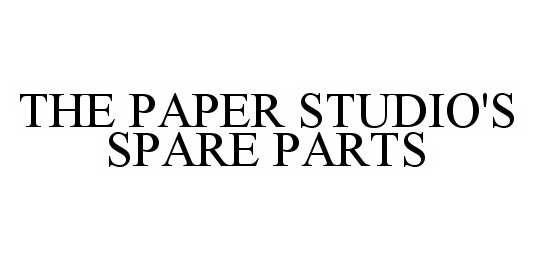  THE PAPER STUDIO'S SPARE PARTS