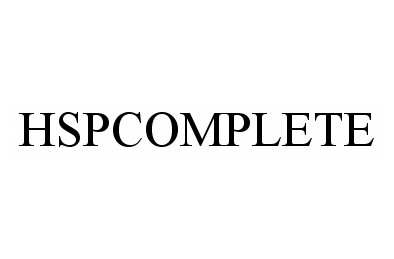 Trademark Logo HSPCOMPLETE