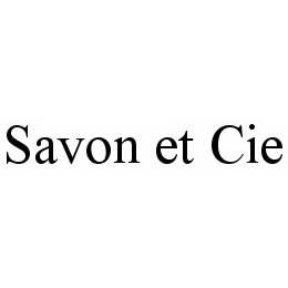Trademark Logo SAVON ET CIE