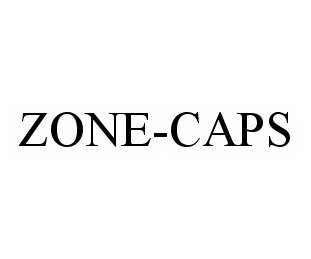 Trademark Logo ZONE-CAPS
