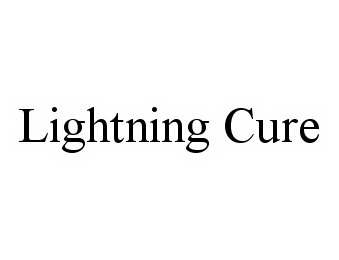 Trademark Logo LIGHTNING CURE