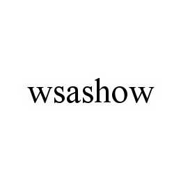 Trademark Logo WSASHOW