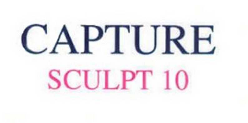 Trademark Logo CAPTURE SCULPT 10