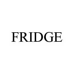 Trademark Logo FRIDGE