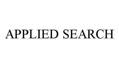  APPLIED SEARCH