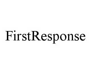 Trademark Logo FIRSTRESPONSE