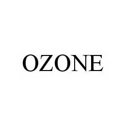 Trademark Logo OZONE