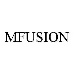 Trademark Logo MFUSION