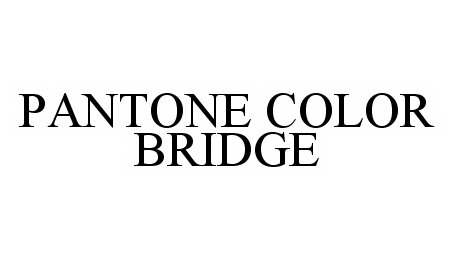  PANTONE COLOR BRIDGE