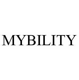 Trademark Logo MYBILITY