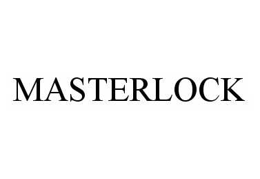 Trademark Logo MASTERLOCK