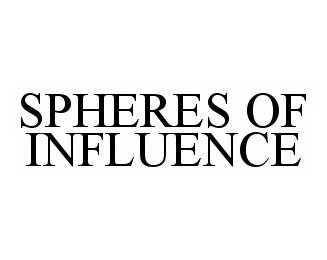  SPHERES OF INFLUENCE