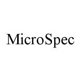 Trademark Logo MICROSPEC