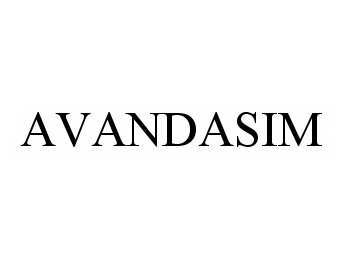 Trademark Logo AVANDASIM