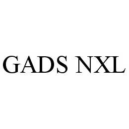 Trademark Logo GADS NXL