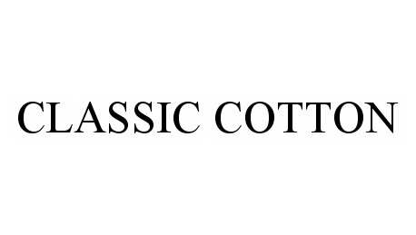 Trademark Logo CLASSIC COTTON