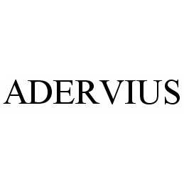 Trademark Logo ADERVIUS