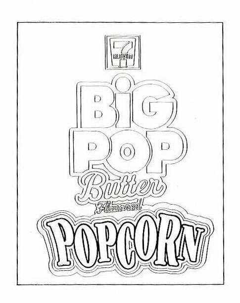  7-ELEVEN BIG POP BUTTER FLAVORED POPCORN