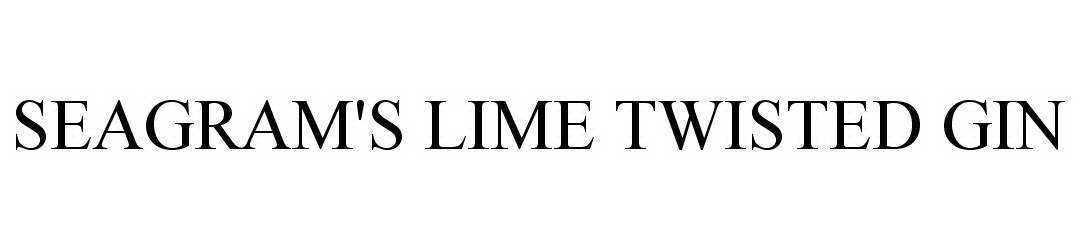 Trademark Logo SEAGRAM'S LIME TWISTED GIN