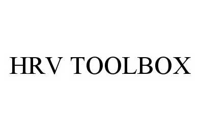  HRV TOOLBOX