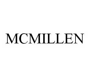  MCMILLEN