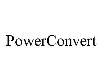  POWERCONVERT