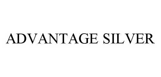 Trademark Logo ADVANTAGE SILVER