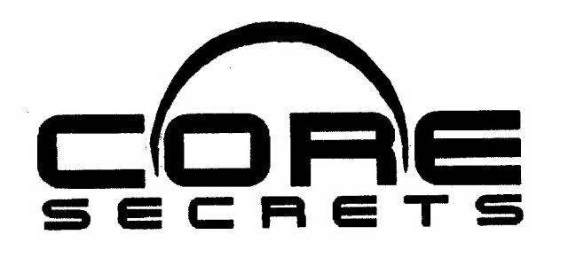 Trademark Logo CORE SECRETS