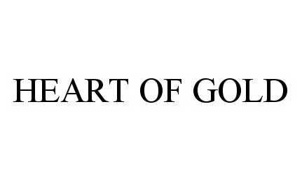 Trademark Logo HEART OF GOLD