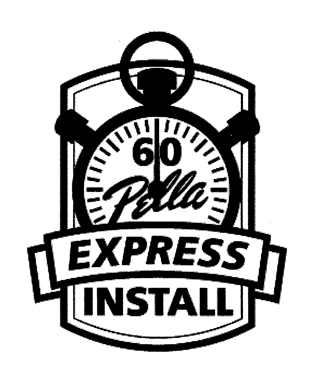 Trademark Logo PELLA 60 EXPRESS INSTALL