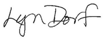 Trademark Logo LYN DORF