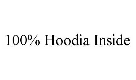 Trademark Logo 100% HOODIA INSIDE