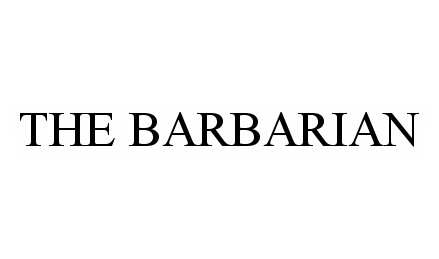 Trademark Logo THE BARBARIAN