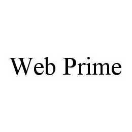 Trademark Logo WEB PRIME