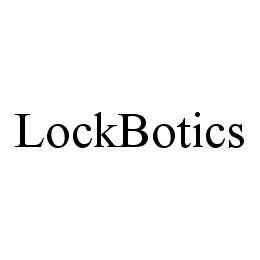 Trademark Logo LOCKBOTICS