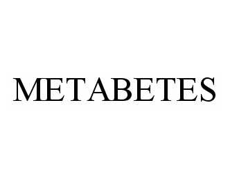 Trademark Logo METABETES