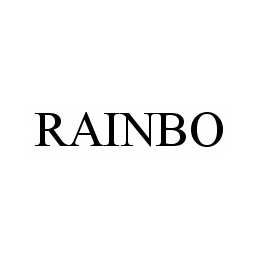Trademark Logo RAINBO