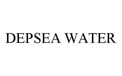Trademark Logo DEPSEA WATER
